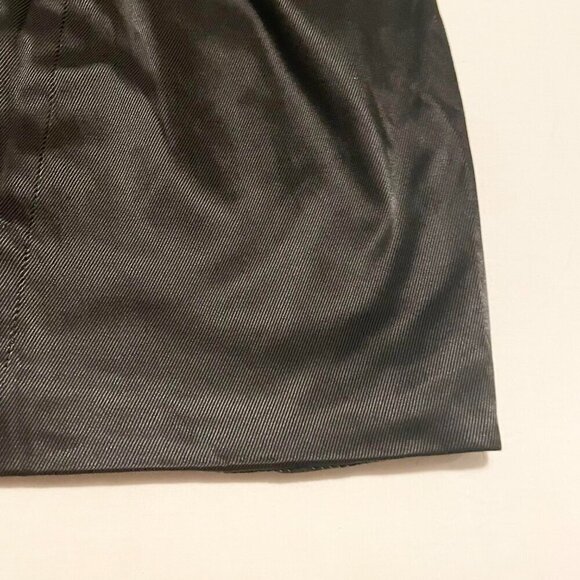 Dynamite High Waisted Shiny Twill Tulip Skirt Womens Size 7 - Picture 13 of 15